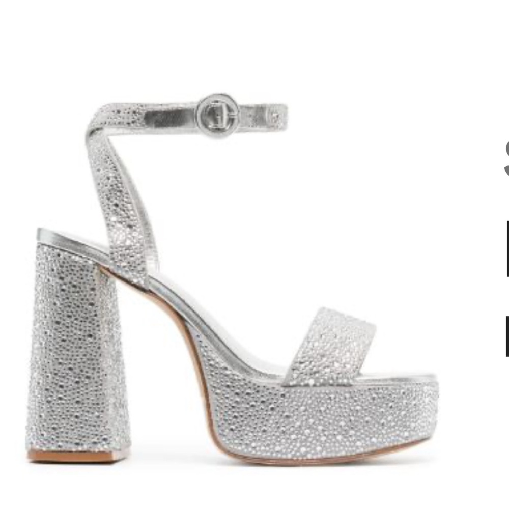 Larroude Dolly 125mm platform sandals 9.5 worn once. Sold out